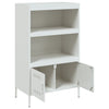 Weißer Schrank Octavel 68x39x113cm (Stahl)
