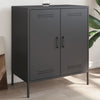 Schwarze Kommode Raleigh 68x39x79cm (Stahl)