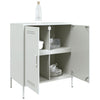 Weißes Sideboard Raleigh 68x39x79cm (Stahl)