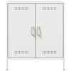 Weißes Sideboard Raleigh 68x39x79cm (Stahl)