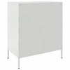 Weißes Sideboard Raleigh 68x39x79cm (Stahl)