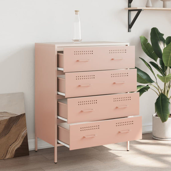 Rosa Sideboard Gruet 68x39x89cm (Stahl)