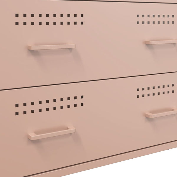 Rosa Sideboard Gruet 68x39x89cm (Stahl)
