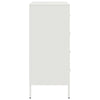 Weißes Sideboard Gruet 68x39x89cm (Stahl)