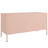 Pinkfarbenes TV-Board Saint 100,5x39x50,5cm (Stahl)