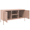 Pinkfarbenes TV-Board Saint 100,5x39x50,5cm (Stahl)