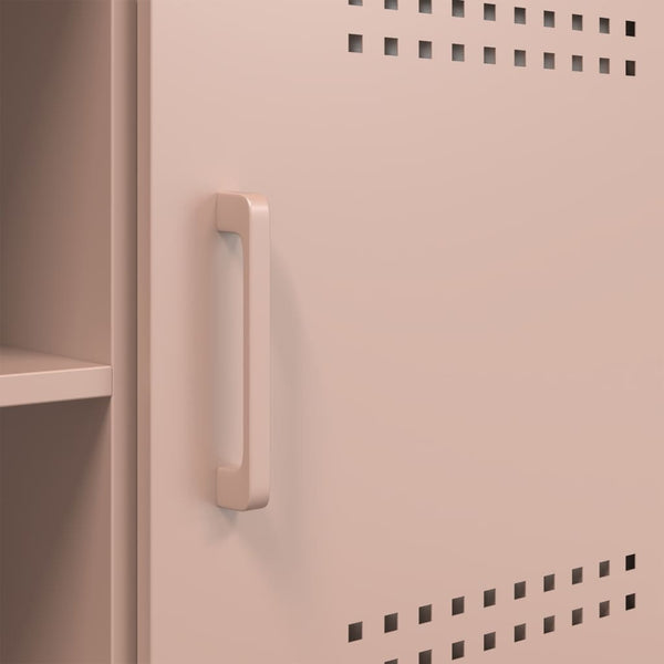Pinkfarbenes TV-Board Saint 100,5x39x50,5cm (Stahl)