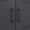 TV-Rack Cartagina, schwarz 68x39x50,5cm (Stahl)