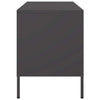 TV-Rack Cartagina, schwarz 68x39x50,5cm (Stahl)