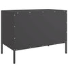TV-Rack Cartagina, schwarz 68x39x50,5cm (Stahl)