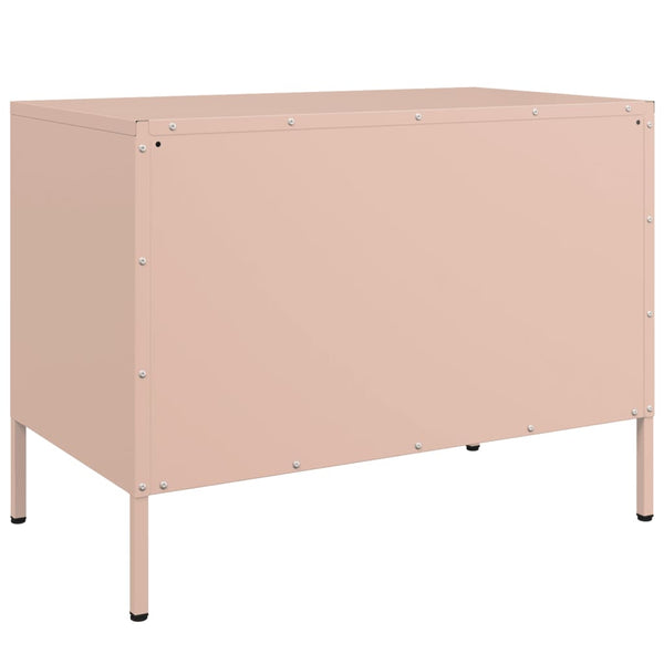 Rosa TV-Möbel Cartagina 68x39x50,5cm (Stahl)