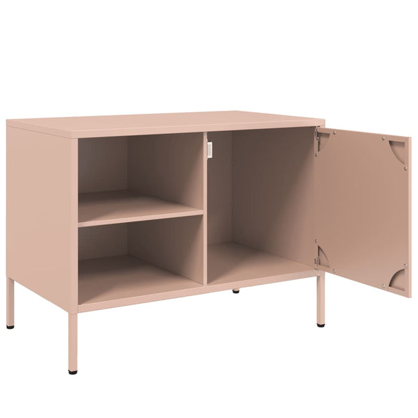 Rosa TV-Möbel Cartagina 68x39x50,5cm (Stahl)