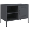 Antrasiitti tv-taso Cartagina 68x39x50,5cm (teräs)