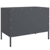 Antrasiitti tv-taso Cartagina 68x39x50,5cm (teräs)