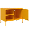 Senfgelbes TV-Möbel Cartagina 68x39x50,5cm (Stahl)