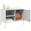 Valkoinen tv-taso Cartagina 68x39x50,5cm (teräs)