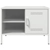 Valkoinen tv-taso Cartagina 68x39x50,5cm (teräs)