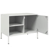 Valkoinen tv-taso Cartagina 68x39x50,5cm (teräs)