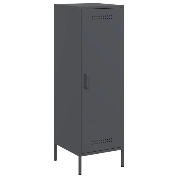 Antrasiitti kaappi Jed 36x39x113cm (teräs)
