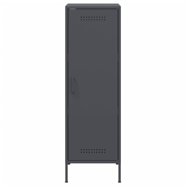 Antrasiitti kaappi Jed 36x39x113cm (teräs)