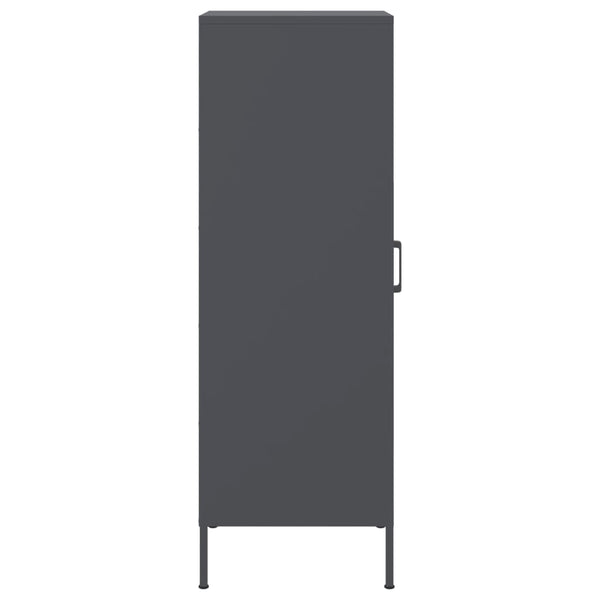 Antrasiitti kaappi Jed 36x39x113cm (teräs)