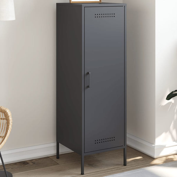 Antrasiitti kaappi Jed 36x39x113cm (teräs)