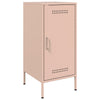 Pinke Kommode Ivo 36x39x79cm (kaltgewalzter Stahl)