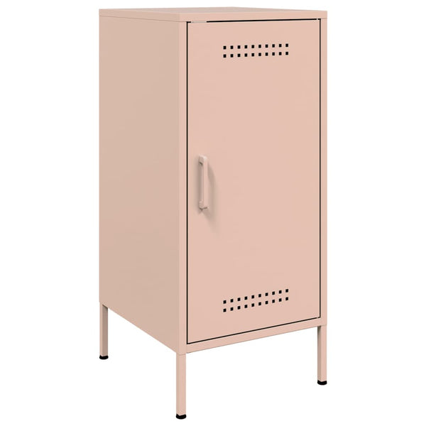 Pinke Kommode Ivo 36x39x79cm (kaltgewalzter Stahl)