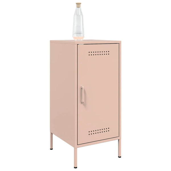 Pinke Kommode Ivo 36x39x79cm (kaltgewalzter Stahl)