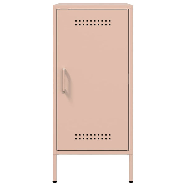Pinke Kommode Ivo 36x39x79cm (kaltgewalzter Stahl)