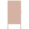 Pinke Kommode Ivo 36x39x79cm (kaltgewalzter Stahl)
