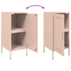Pinke Kommode Ivo 36x39x79cm (kaltgewalzter Stahl)