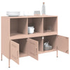 Rosa Kommode Melti 100,5x39x79cm (kaltgewalzter Stahl)