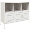 Weißes Sideboard Melti 100,5x39x79cm (kaltgewalzter Stahl)