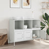 Weißes Sideboard Melti 100,5x39x79cm (kaltgewalzter Stahl)