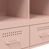 Rosa Schrank Guta 68x39x101,5cm (kaltgewalzter Stahl)