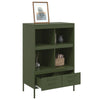 Olivgrüner Schrank Guta 68x39x101,5cm (kaltgewalzter Stahl)