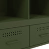Olivgrüner Schrank Guta 68x39x101,5cm (kaltgewalzter Stahl)