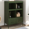 Olivgrüner Schrank Guta 68x39x101,5cm (kaltgewalzter Stahl)