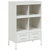 Weißer Schrank Guta 68x39x101,5cm (kaltgewalzter Stahl)