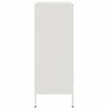 Weißer Schrank Guta 68x39x101,5cm (kaltgewalzter Stahl)