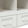 Weißer Schrank Guta 68x39x101,5cm (kaltgewalzter Stahl)