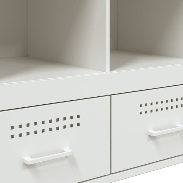 Weißer Schrank Guta 68x39x101,5cm (kaltgewalzter Stahl)