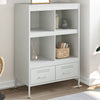 Weißer Schrank Guta 68x39x101,5cm (kaltgewalzter Stahl)