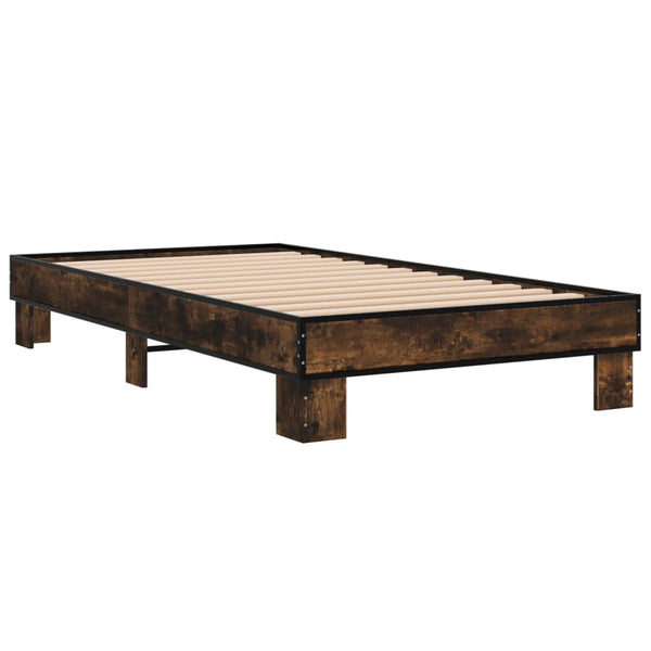 Bettrahmen Savutammi Ladislau 100x200cm (Holz und Metall)