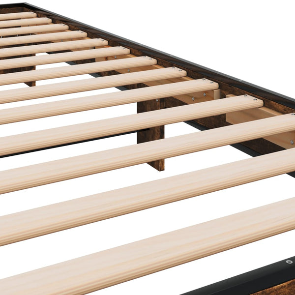 Bettrahmen Savutammi Ladislau 100x200cm (Holz und Metall)