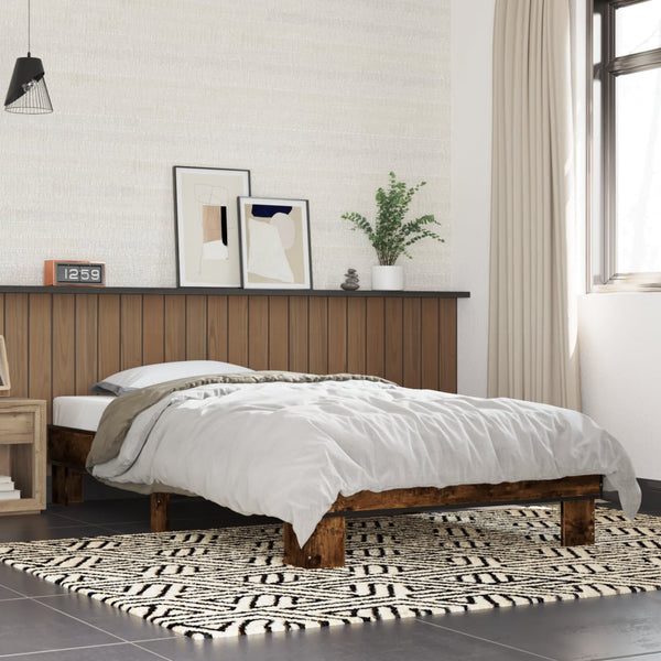 Bettrahmen Savutammi Ladislau 100x200cm (Holz und Metall)