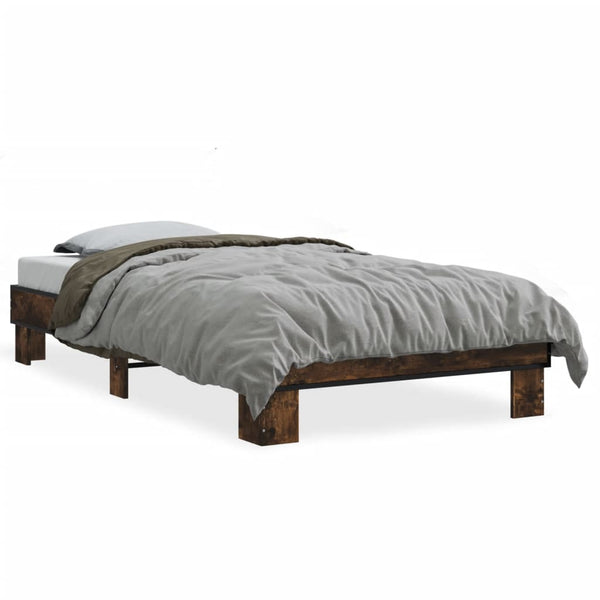 Bettgestell Savutammi Ladislau 75x190cm (Holz und Metall)