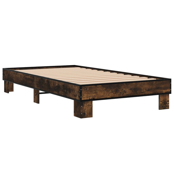 Bettgestell Savutammi Ladislau 75x190cm (Holz und Metall)