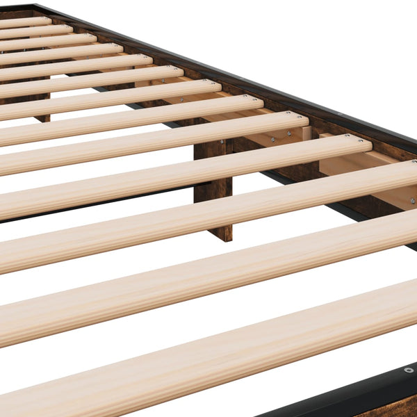 Bettgestell Savutammi Ladislau 75x190cm (Holz und Metall)